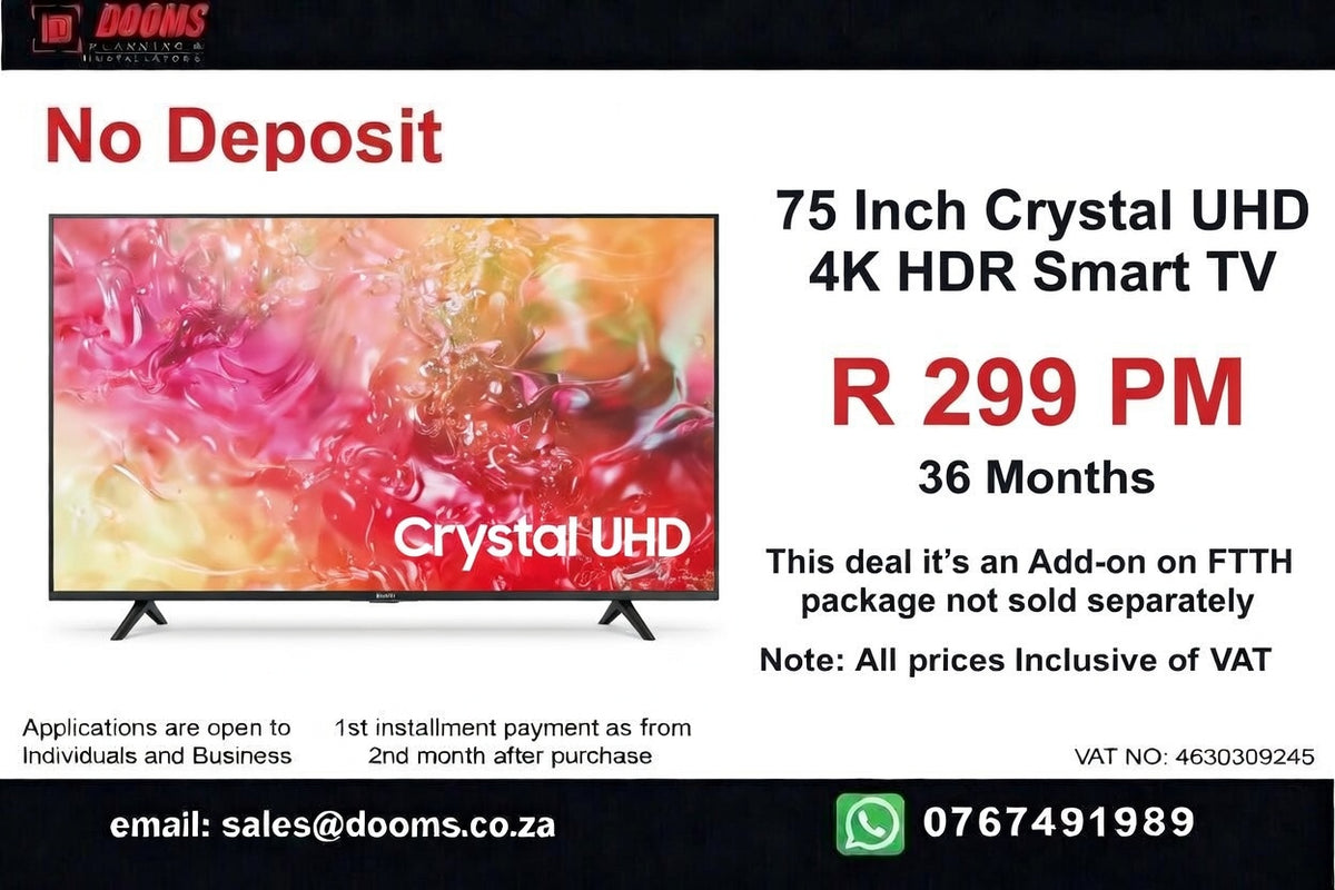 FTTH Mobile Deal – Smart TV