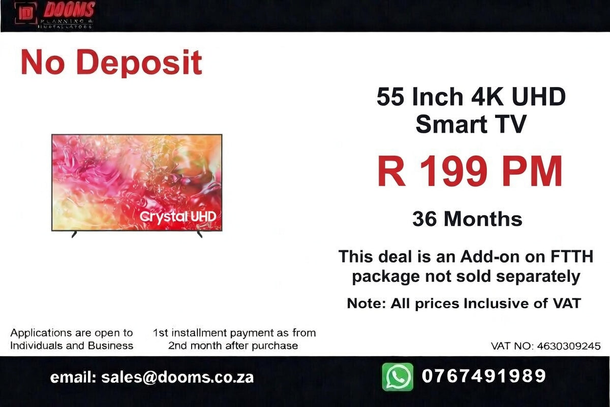 FTTH Mobile Deal – Smart TV