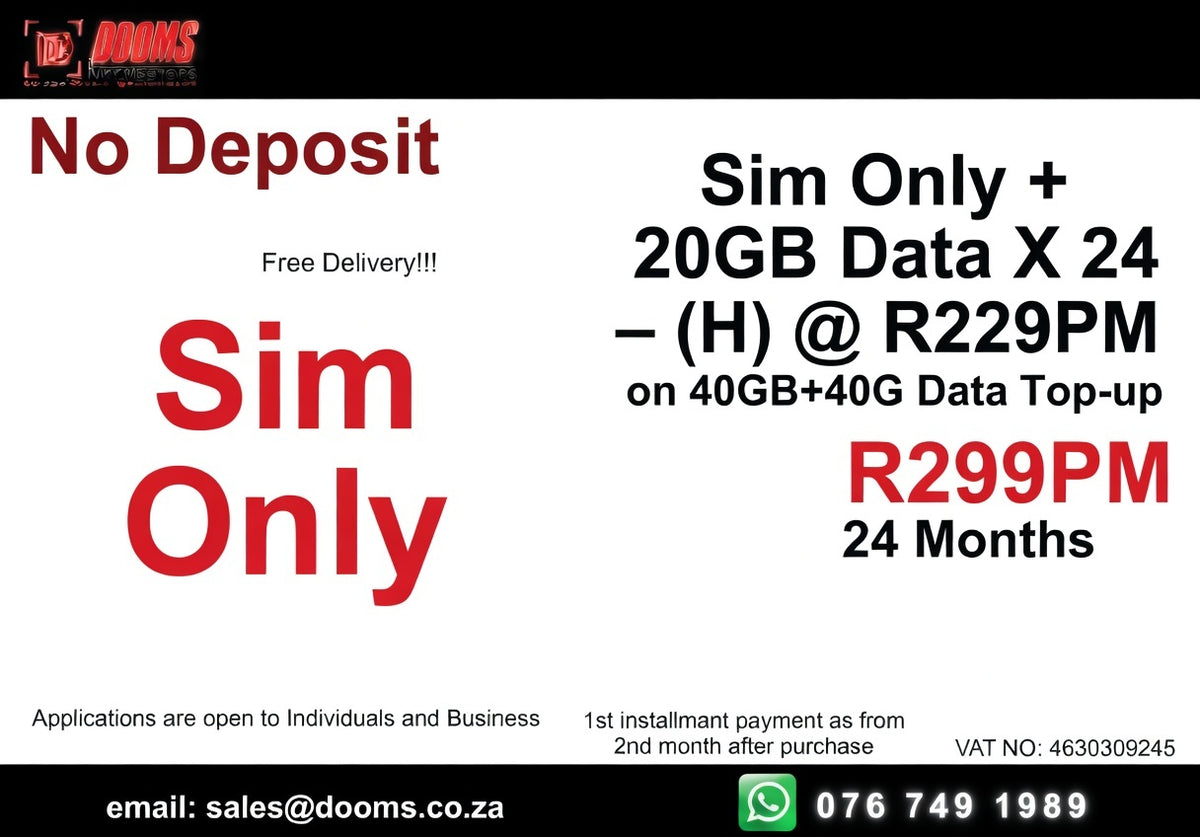 FTTH Mobile Deal – Sim Only