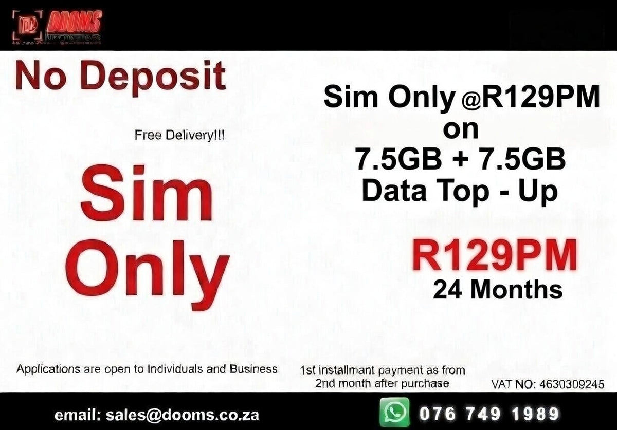 FTTH Mobile Deal – Sim Only