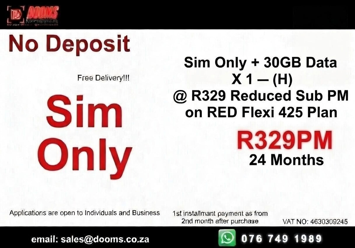 FTTH Mobile Deal – Sim Only