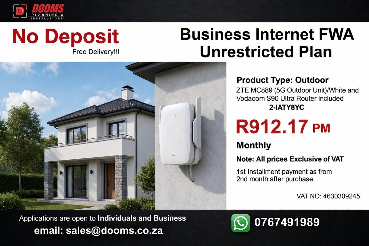 Business Internet FWA Unrestricted Plan