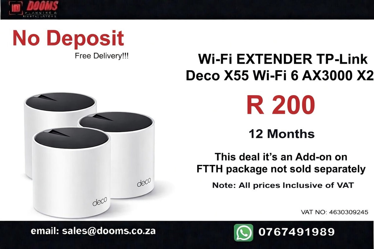 FTTH Mobile Deal – Wi-Fi Extender