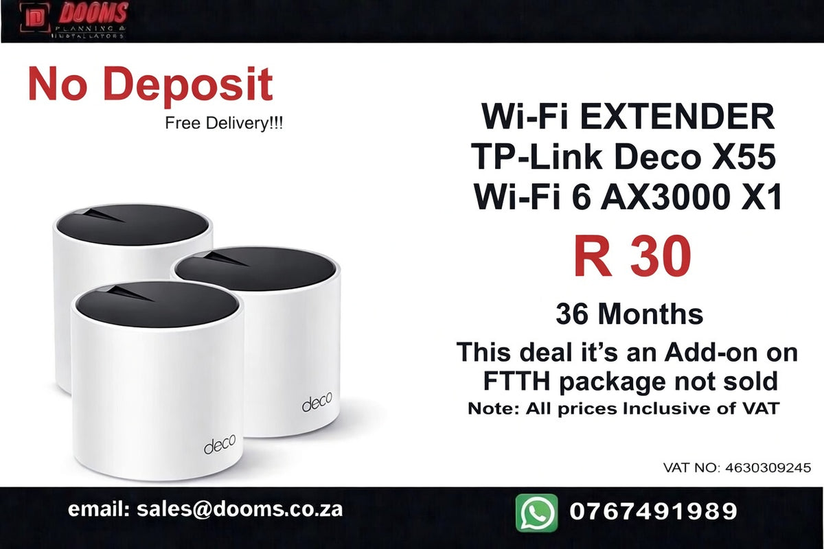 FTTH Mobile Deal – Wi-Fi Extender