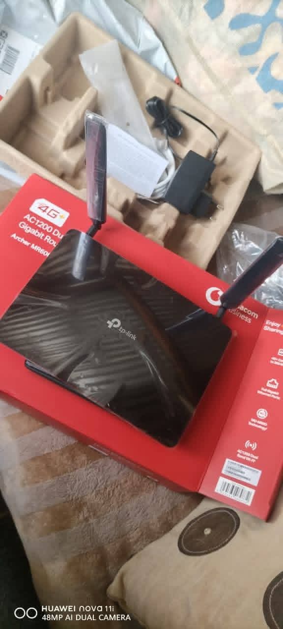 A DELIVERED ROUTERS