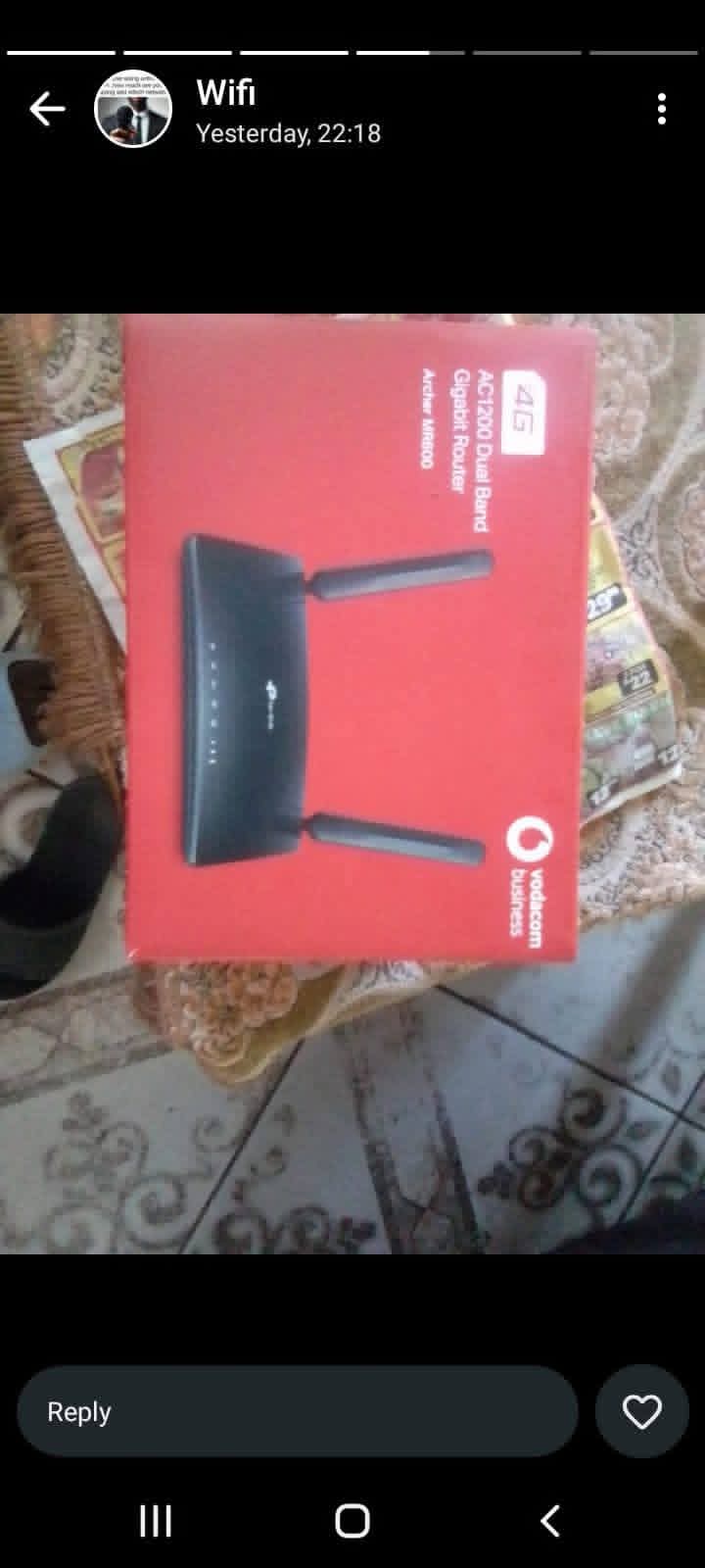 A DELIVERED ROUTERS