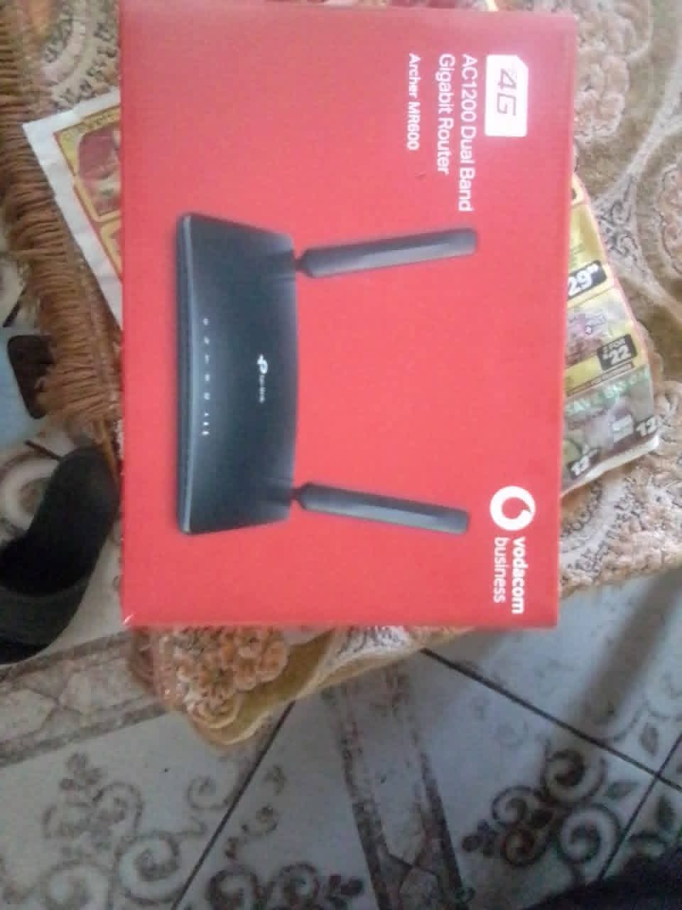 A DELIVERED ROUTERS
