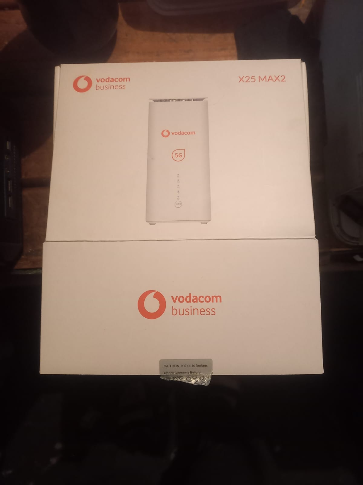 A DELIVERED ROUTERS