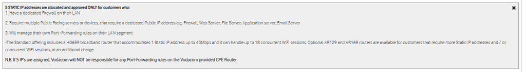 BUSINESS INTERNET FIBRE DFA 20MBPS