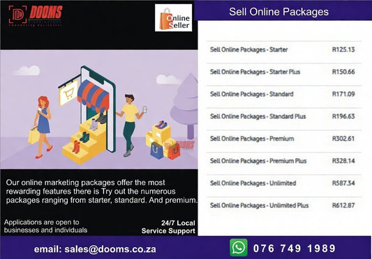 Sell Online Packages
