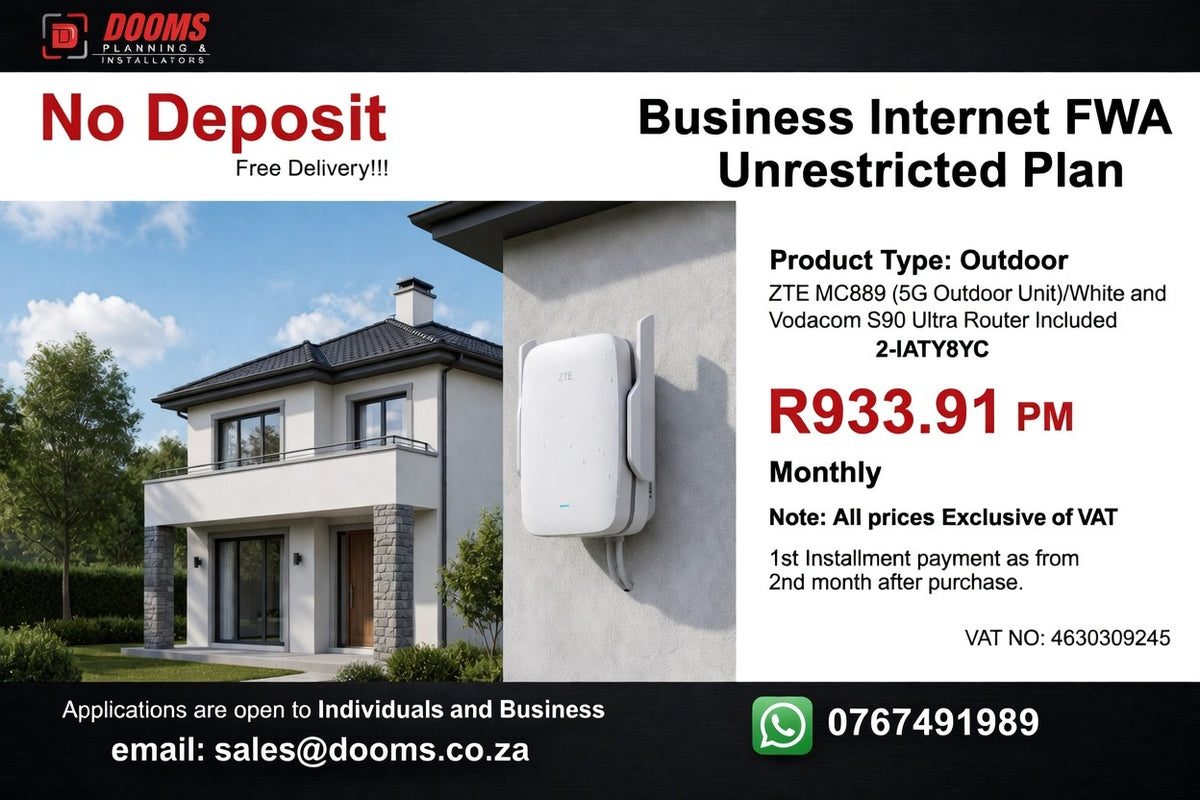 Business Internet FWA 10 Mbps