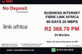 BUSINESS INTERNET FIBRE LINK AFRICA 90 DAYS 20 MBPS