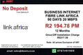 BUSINESS INTERNET FIBRE LINK AFRICA 90 DAYS 10 MBPS