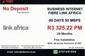 BUSINESS INTERNET FIBRE LINK AFRICA 90 DAYS 50 MBPS