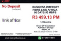 BUSINESS INTERNET FIBRE LINK AFRICA 90 DAYS 50 MBPS