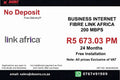 BUSINESS INTERNET FIBRE LINK AFRICA 90 DAYS 200 MBPS