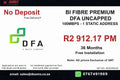 BUSINESS INTERNET FIBRE DFA 100 MBPS