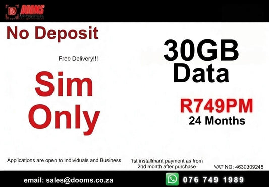FTTH Mobile Deal – Sim Only