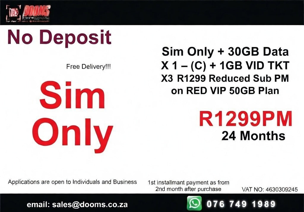FTTH Mobile Deal – Sim Only