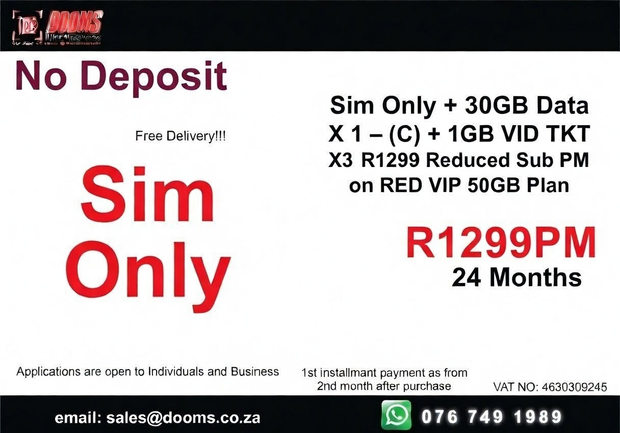 FTTH Mobile Deal – Sim Only