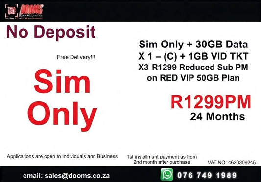 FTTH Mobile Deal – Sim Only