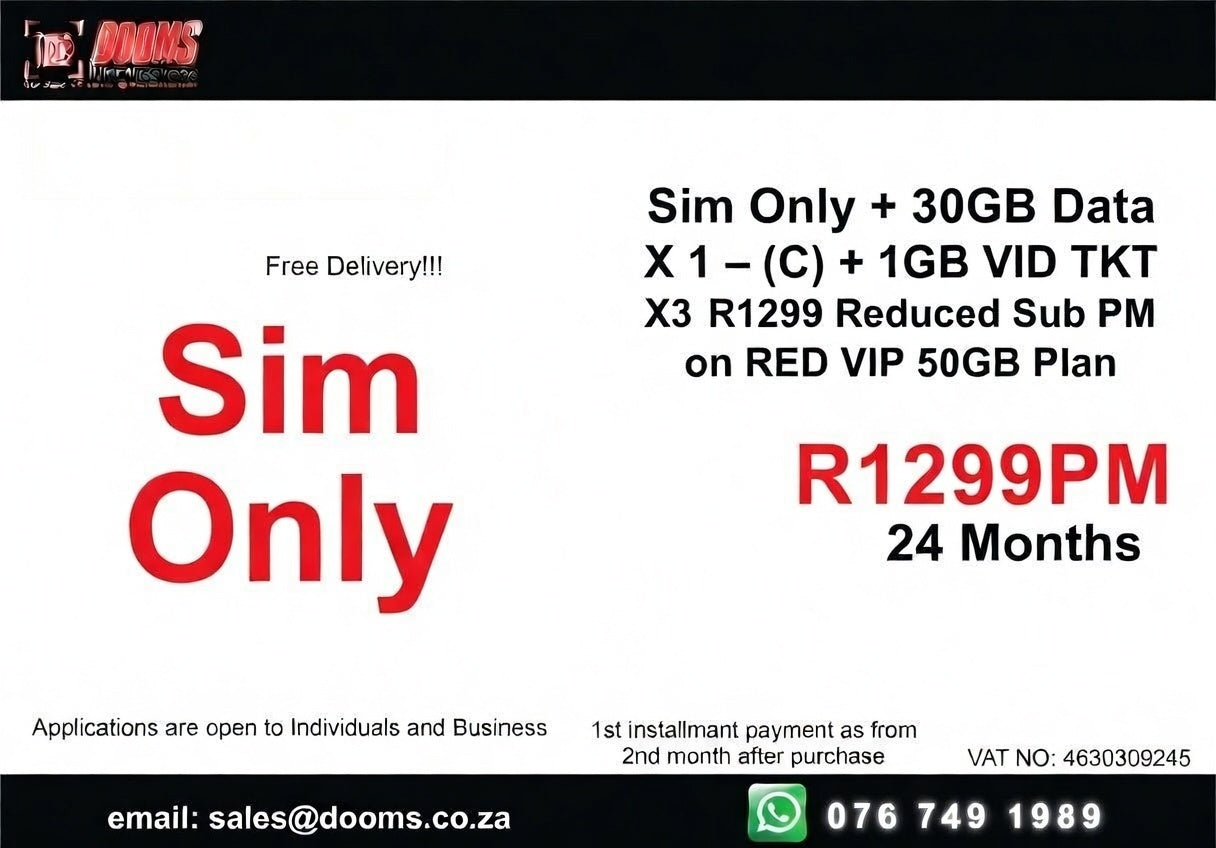 FTTH Mobile Deal – Sim Only