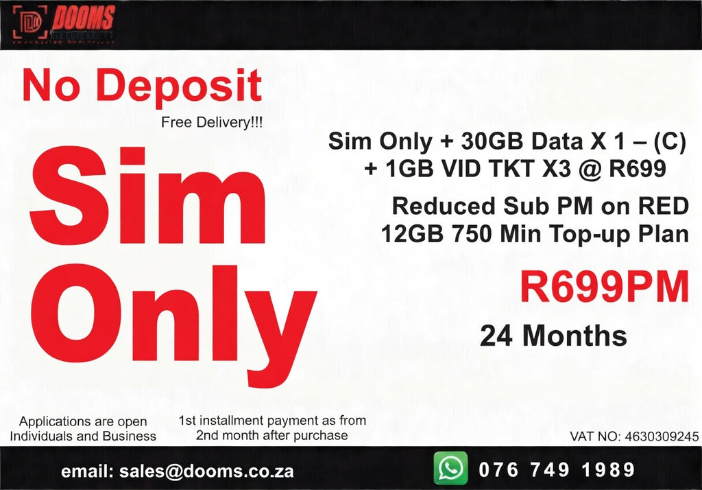 FTTH Mobile Deal – Sim Only