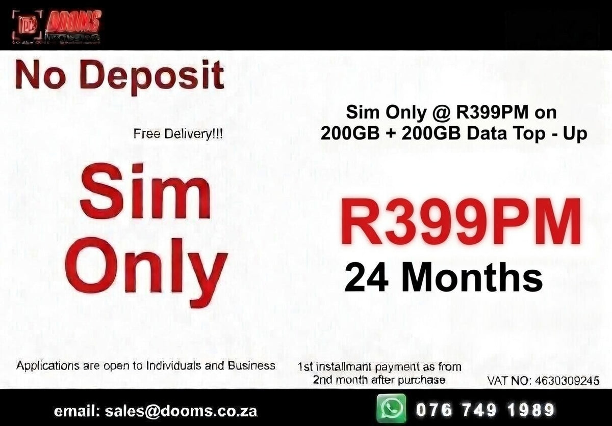 FTTH Mobile Deal – Sim Only