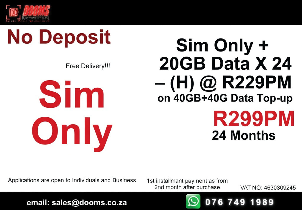FTTH Mobile Deal – Sim Only