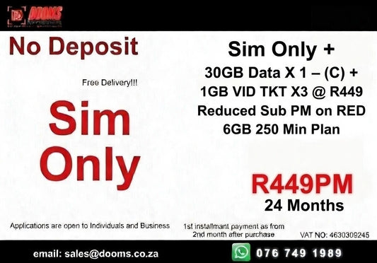 FTTH Mobile Deal – Sim Only