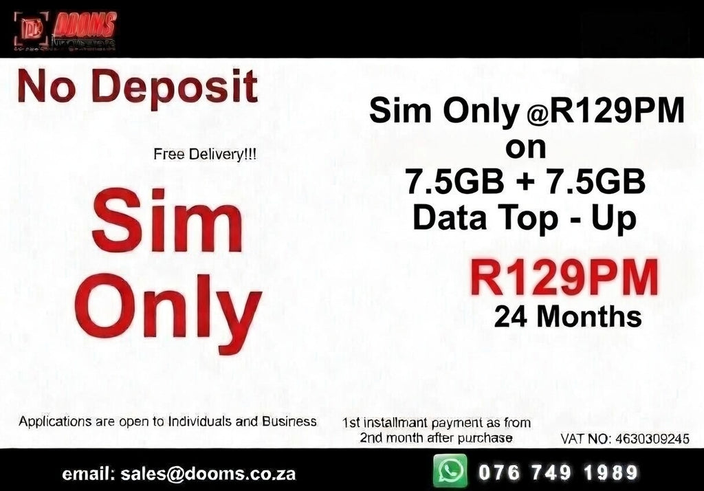 FTTH Mobile Deal – Sim Only