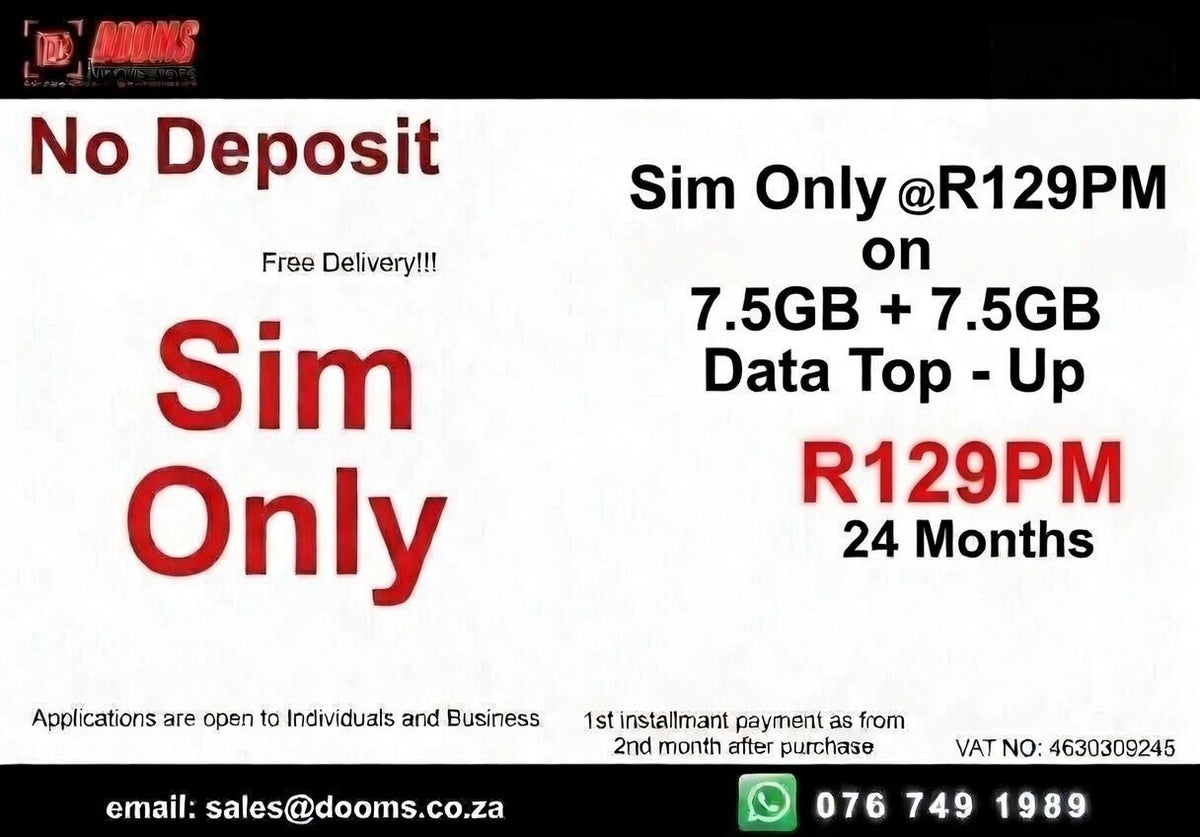 FTTH Mobile Deal – Sim Only
