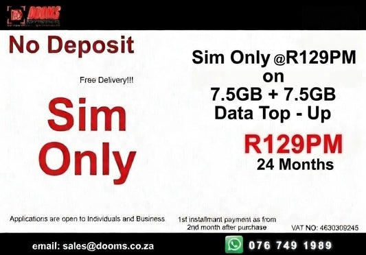 FTTH Mobile Deal – Sim Only