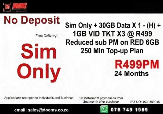 FTTH Mobile Deal – Sim Only