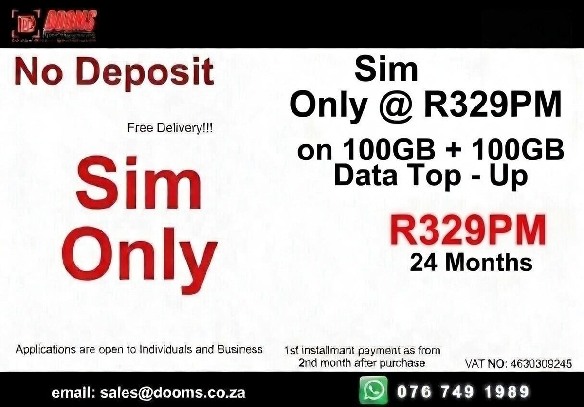 FTTH Mobile Deal – Sim Only