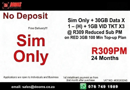 FTTH Mobile Deal – Sim Only