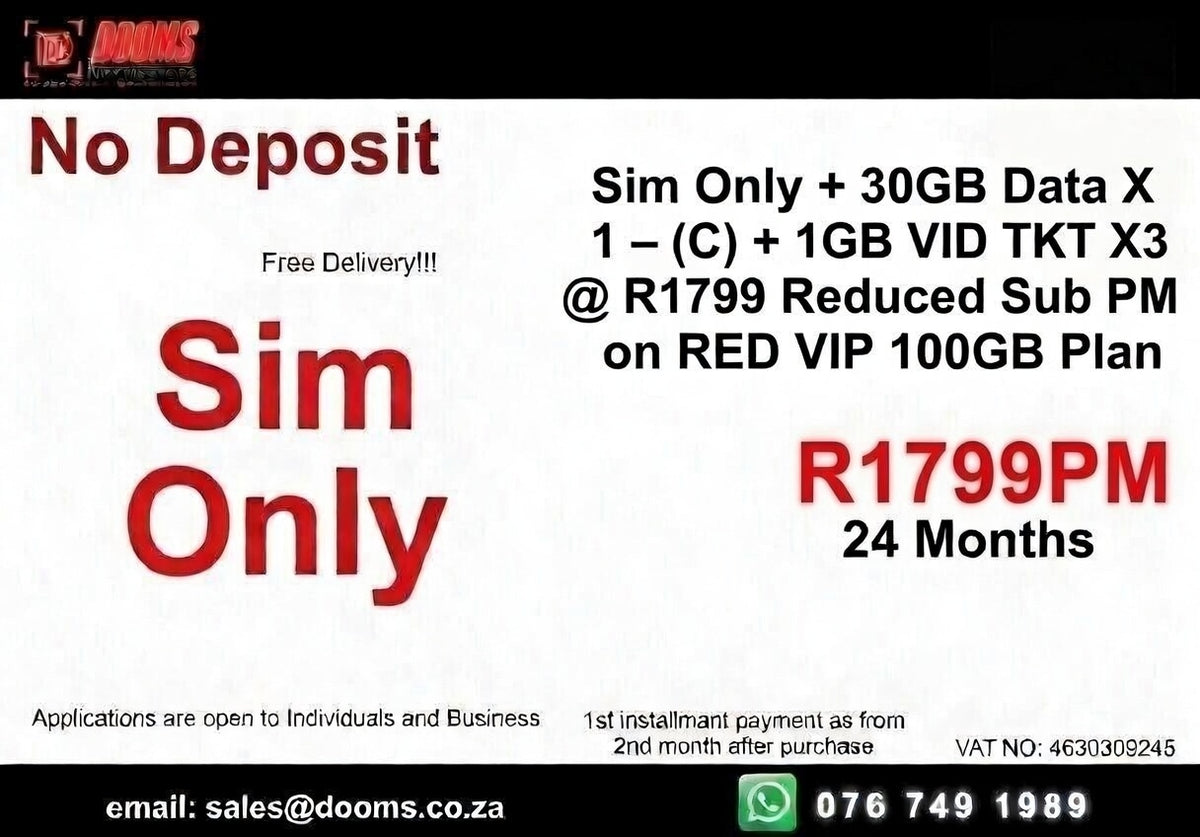 FTTH Mobile Deal – Sim Only