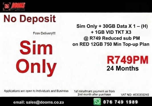 FTTH Mobile Deal – Sim Only