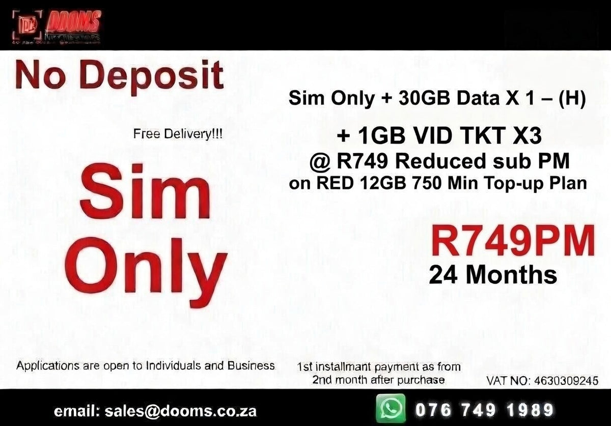 FTTH Mobile Deal – Sim Only