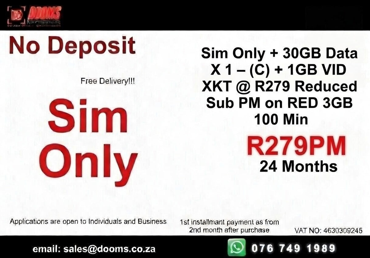 FTTH Mobile Deal – Sim Only