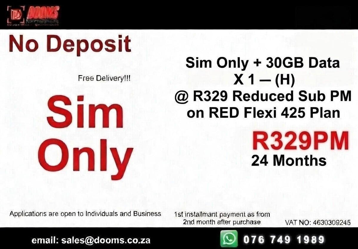 FTTH Mobile Deal – Sim Only