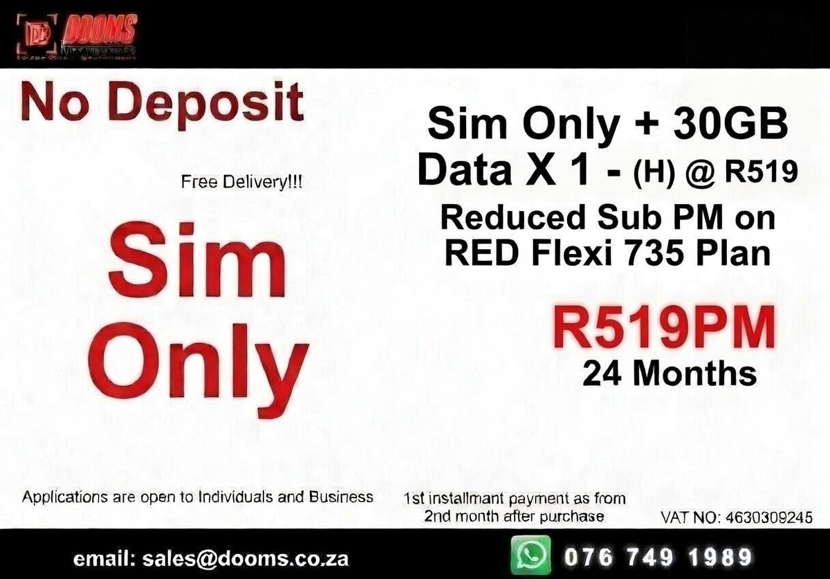 FTTH Mobile Deal – Sim Only