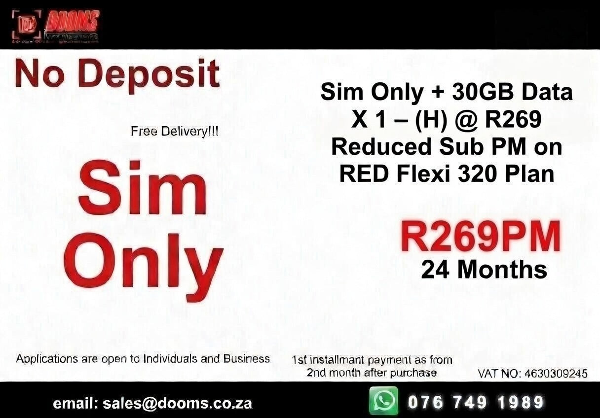 FTTH Mobile Deal – Sim Only