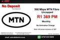 MTN Fibre Uncapped 500 Mbps