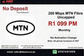 MTN Fibre Uncapped 200 Mbps
