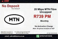 MTN Fibre Uncapped 20 Mbps