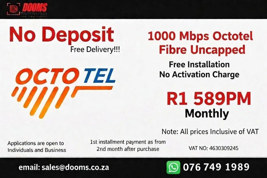 Octotel Fibre Uncapped 1000 Mbps