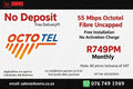Octotel Fibre Uncapped 55 Mbps