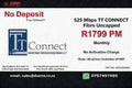 TT CONNECT Fibre Uncapped 525 Mbps
