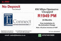 TT CONNECT Fibre Uncapped 850 Mbps